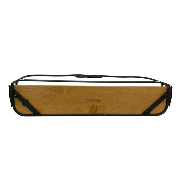 Longaberger Spice Rack W/ 5 Jars & Lids Green White Metal Screws Included - Picture 5 of 16